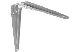 Shelf Bracket 10Inch x 8Inch Grey